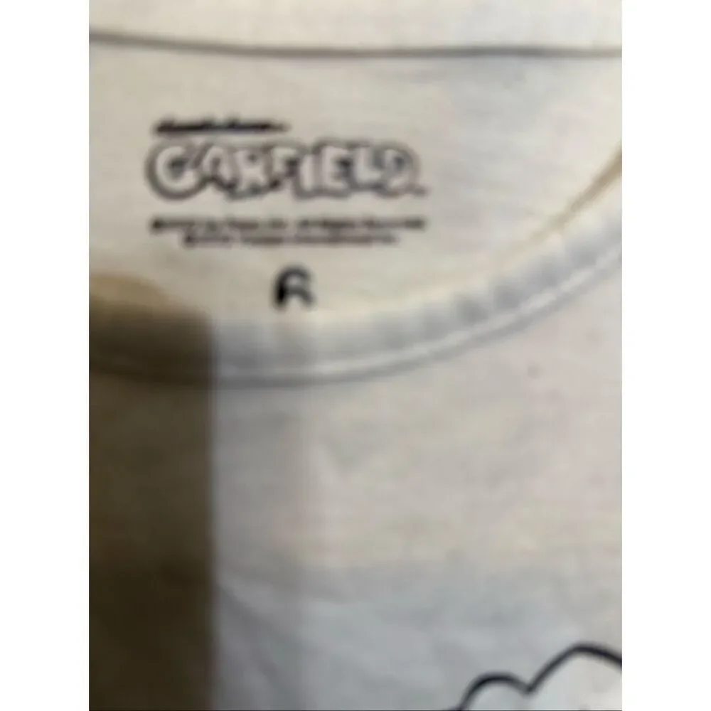 Garfield Girls 2-Piece T-Shirt and Striped Shorts Set Blue Cream Size 6